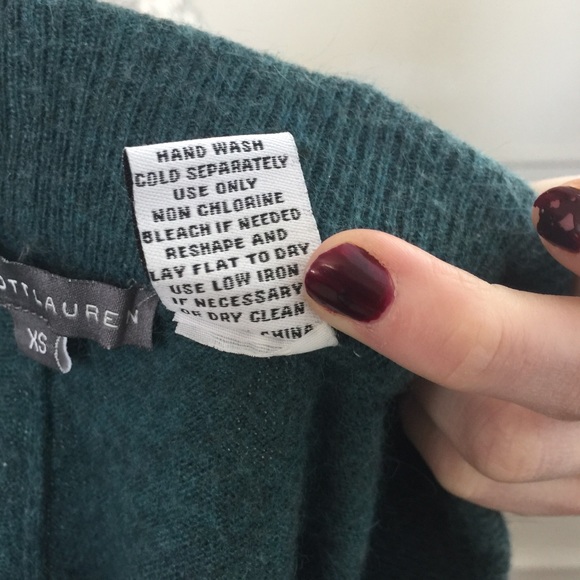 Elliot Lauren Teal Fuzzy Cropped Jogger Pants - Picture 5 of 8